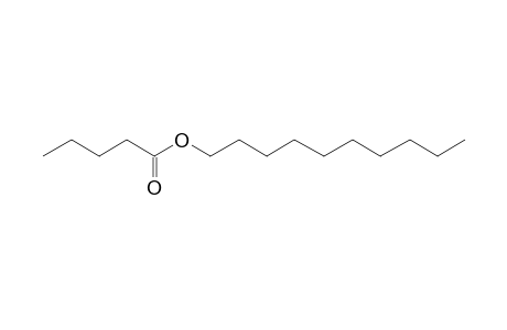 Pentanoic acid, decyl ester