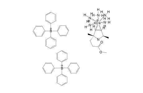 [3-BETA,4-BETA-ETA(2)-[OS(NH3)5]-2-ALPHA-(2-CARBOMETHOXYETHYL)-2-BETA,5-BETA-DIMETHYL-3-PYRROLINE]-(BPH4)2