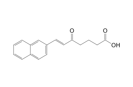 (E)-7-Naphthalen-2-yl-5-oxohept-6-enoic acid