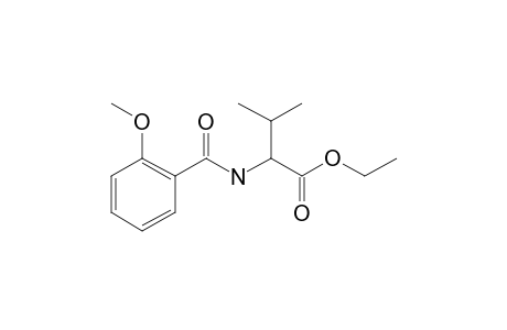 L-Valine, N-(2-methoxybenzoyl)-, ethyl ester