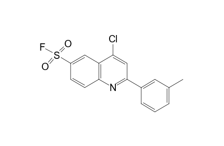 4-chloro-2-m-tolyl-6-quinolinesulfonyl fluoride