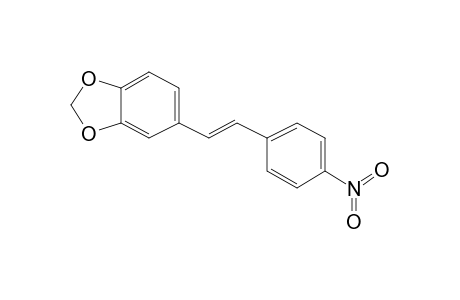 5-[2-[4-Nitrophenyl]ethenyl]-1,3-benzodioxole