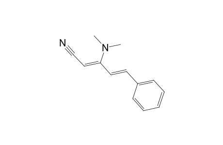 (2Z,4E)-3-dimethylamino-5-phenylpenta-2,4-dienenitrile