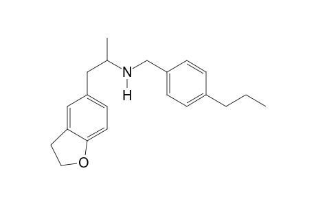 1-(2,3-Dihydro-1-benzofuran-5-yl)-N-[(4-propylphenyl)methyl]propan-2-amine