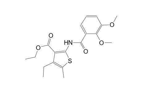 ethyl 2-[(2,3-dimethoxybenzoyl)amino]-4-ethyl-5-methyl-3-thiophenecarboxylate
