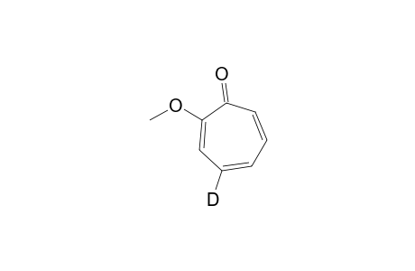 4-DEUTERO-2-METHOXYCYClOHEPTA-2,4,6-TRIEN-1-ONE