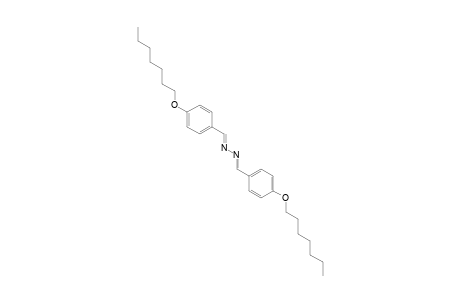 p-(heptyloxy)benzaldehyde, azine