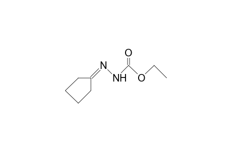 3-Cyclopentylidene-carbazic acid, ethyl ester