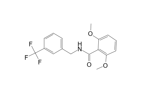 2,6-dimethoxy-N-[3-(trifluoromethyl)benzyl]benzamide