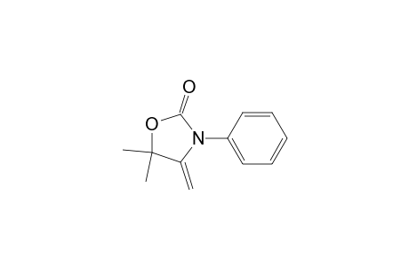 5,5-DIMETHYL-4-METHYLENE-3-PHENYLOXAZOLIDIN-2-ONE