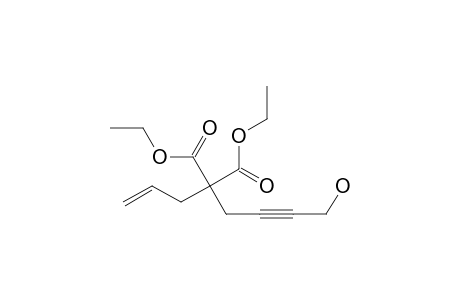 5,5-Bis(ethoxycarbonyl)oct-7-en-2-yn-1-ol