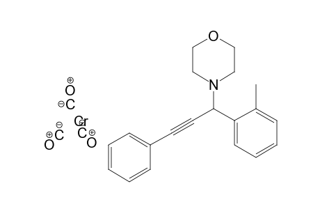 Tricarbonyl-{1-[1'-(4"-oxapiperidin-1''-yl)-3'-phenylpropargyl]-2-methylphenyl}-chromium