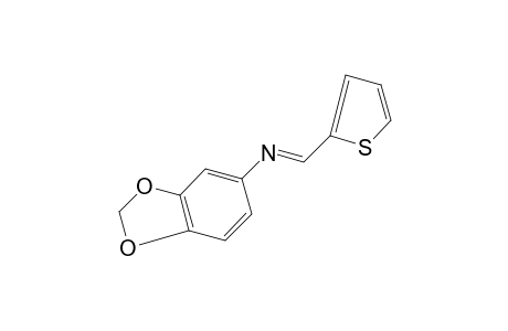 3,4-(methylenedioxy)-N-(2-thenylidene)aniline
