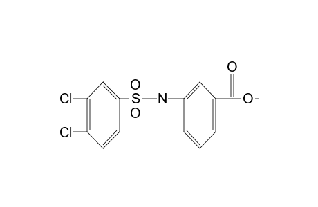 m-(3,4-dichlorobenzenesulfonamido)benzoic acid, methyl ester