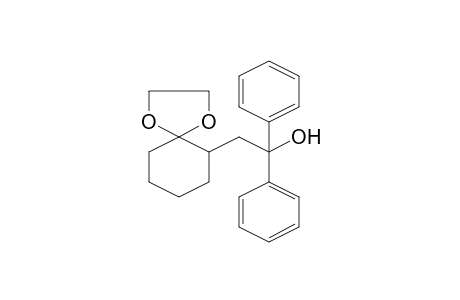 2-(1,4-Dioxaspiro[4.5]dec-6-yl)-1,1-diphenylethanol