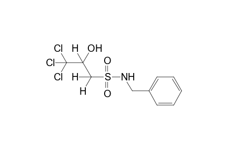 DL-N-benzyl-2-hydroxy-3,3,3-trichloro-1-propanesulfonamide