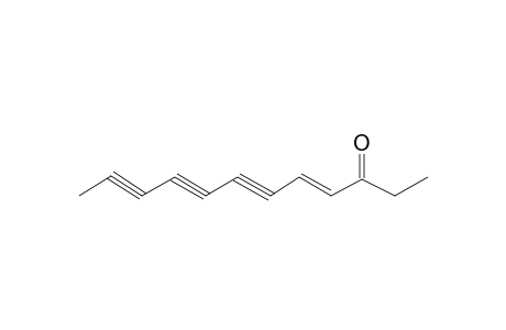 4-Dodecene-6,8,10-triyn-3-one, (E)-