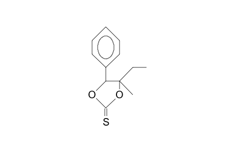 cis-4-Phenyl-5-methyl-5-ethyl-1,3-dioxolane-2-thione