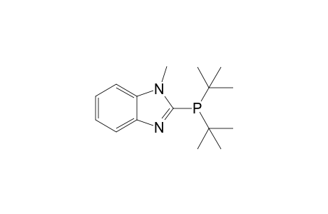 2-(di-tert-butylphosphino)-1-methyl-1H-benzo[d]imidazole