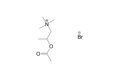 (2-hydroxypropyl)trimethylammonium bromide, acetate (ester)