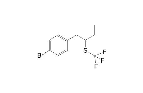 (1-(4-Bromophenyl)butan-2-yl)(trifluoromethyl)sulfane