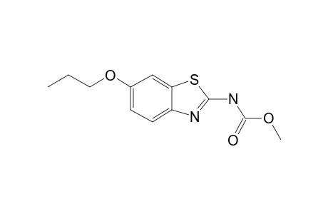 Methyl (6-propoxybenzo[D]thiazol-2-yl)carbamate