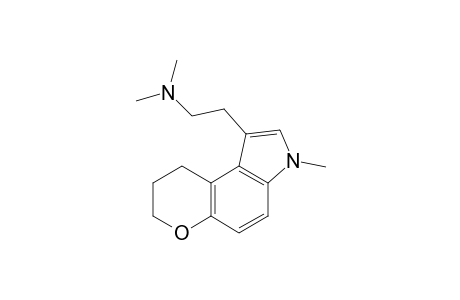 Dimethyl-[2-(3-methyl-8,9-dihydro-7H-pyran[3,2-e]indol-1-yl)ethyl]amine