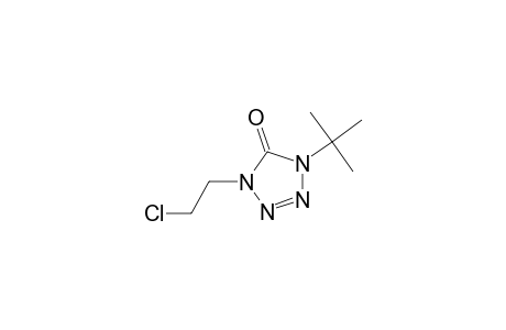1-tert-Butyl-4-(2-chloroethyl)-1,2,3,4-tetrazol-5-one