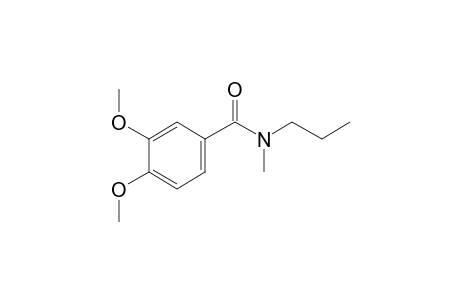 Benzamide, 3,4-dimethoxy-N-methyl-N-propyl-