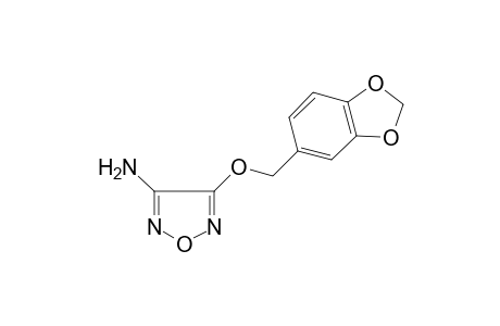 Furazan-3-amine, 4-(3,4-methylenedioxybenzyloxy)-