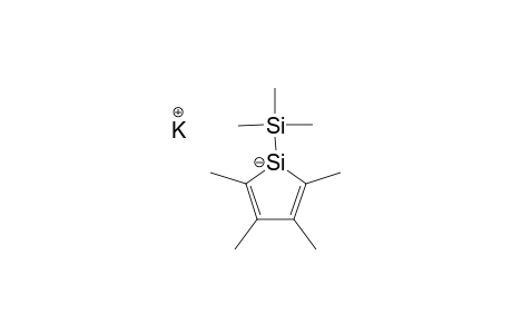 [ME4C4SISIME3](-).[K](+);1-TRIMETHYLSILYL-1-POTASSIUM-2,3,4,5-TETRAMETHYL-1-SILACYCLOPENTA-DIENIDE-ANION
