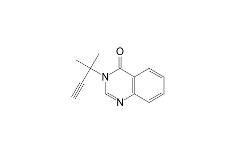 3-[1,1-DIMETHYLPROPYNYL]-QUINAZOLIN-4-(3-H)-ONE