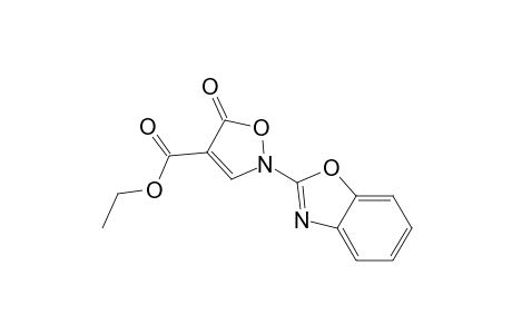 Ethyl 2-(benzoxazol-2-yl)-5-oxo-2,5-dihydroisoxazole-4-carboxylate