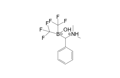 5,5,5-Trifluoro-4-hydroxy-2-methyl-3-phenyl-4-(trifluoromethyl)-2-azonia-4-boratapentane