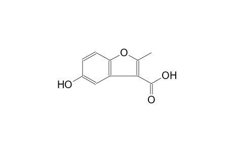 3-benzofurancarboxylic acid, 5-hydroxy-2-methyl-