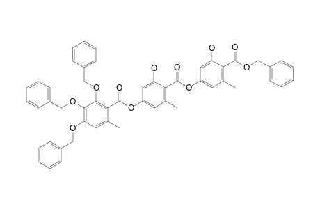 Benzyl 2,4-di-(o-benzyl)-3-benzyloxygyrophorate