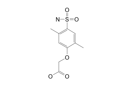 [(4-sulfamoyl-2,5-xylyl)oxy]acetic acid