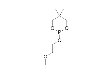 2-(2-Methoxyethoxy)-5,5-dimethyl-1,3,2-dioxaphosphinane