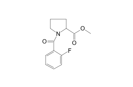 L-Proline, N-(2-fluorobenzoyl)-, methyl ester