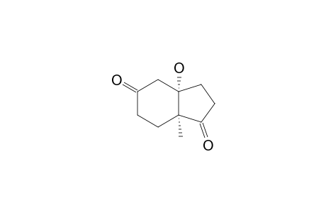 (3aS,7aS)-(+)-Hexahydro-3a-hydroxy-7a-methyl-1,5-indandione