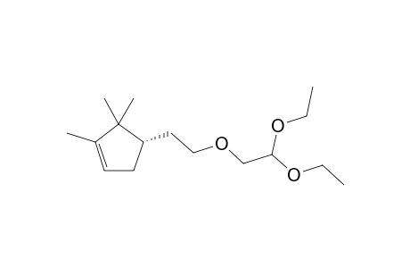 (S)-4-(2-(2,2-diethoxyethoxy)ethyl)-1,5,5-trimethylcyclopent-1-ene