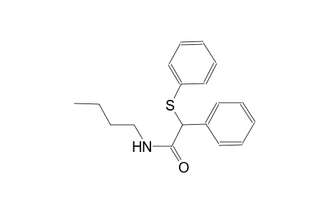 N-butyl-2-phenyl-2-(phenylsulfanyl)acetamide