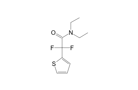 N,N-DIETHYL-ALPHA-(2-THIENYL)-ALPHA,ALPHA-DIFLUOROAMIDE