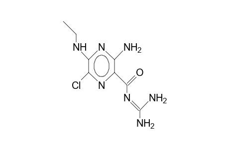 3-AMINO-6-CHLORO-N-(DIAMINOMETHYLENE)-5-(ETHYLAMINO)PYRAZINECARBOXAMIDE
