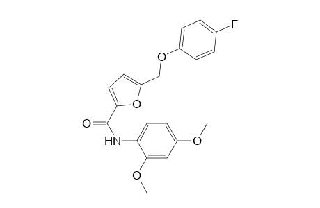 N-(2,4-dimethoxyphenyl)-5-[(4-fluorophenoxy)methyl]-2-furamide