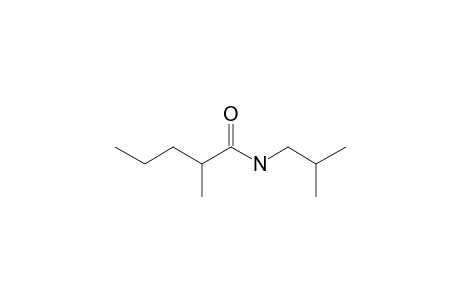 Valeramide, 2-methyl-N-isobutyl-