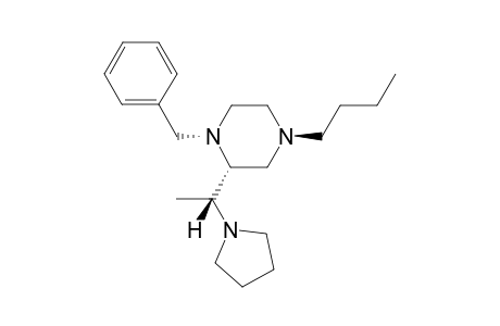 (R)-(+)-1-BENZYL-4-BUTYL-2-[(R)-1-PYRROLIDIN-1-YL)-ETHYL]-PIPERAZINE