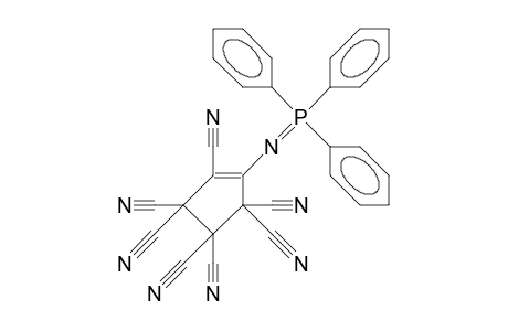 (2,3,3',4,4',5,5'-Heptacyano-pent-1-enyl)-triphenyl-phosphazene