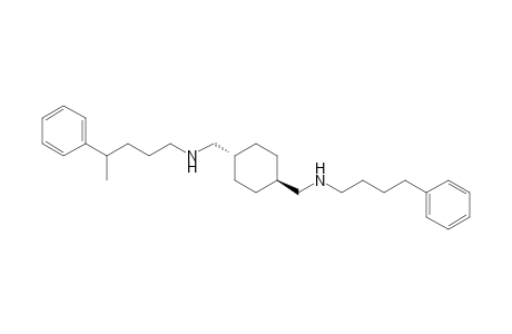 trans-N-(4-Phenylbutyl)-N'(4-phenylpentyl)-1,4-cyclohexanedimethanamine-dihydrochloride