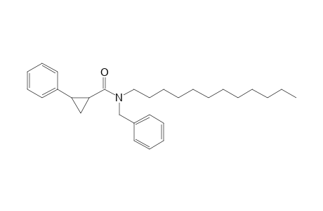 1-Cyclopropanecarboxamide, 2-phenyl-N-benzyl-N-dodecyl-